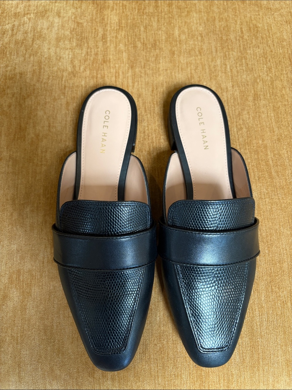 NEW Women’s Cole Haan Pasha Black Mules